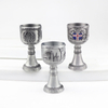 Custom Zinc Alloy Metal Iceland London Dubai Countries City Tourist Souvenir Goblet Shot Glass