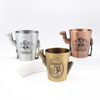 Wholesale Custom Engraved Logo Zinc Alloy Tourist Souvenir Metal Shot Glasses