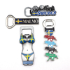 Manufacturer Customized Creative Design Zinc Alloy Metal 3D Sweden Souvenir Bottle Opener Magnet