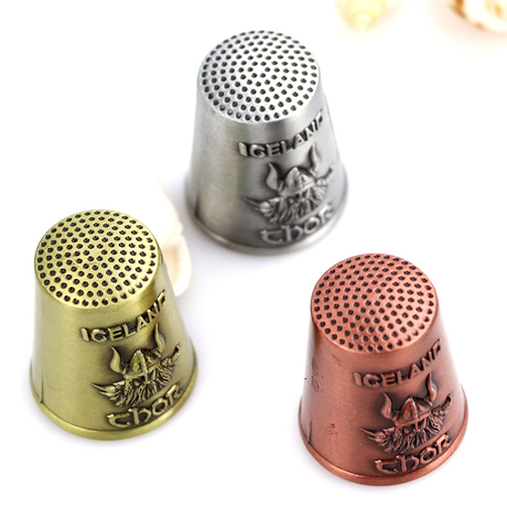 Personalized Custom Design Antique Plating Metal Tourist Souvenir Sewing Thimble