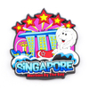 Manufacture Custom Design Landmark Singapore Tourist Souvenir 3D PVC Rubber Fridge Magnet