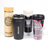Manufacturer Custom Copenhagen Iceland Viking Souvenir Bamboo Vacuum Flask Insulated Water Bottle