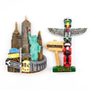 Custom Canada Souvenir Resin Fridge Magnet Landmarks 3D Polyresin Refrigerator Magnet OEM Supplier