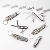Wholesale Custom Logo Souvenir Folding Knife Keychain Multi Purpose Functional Pocket Knives