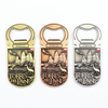 Customised Made Zinc Alloy Metal Fridge Magnet Chile Souvenir Bottle Opener Magnet