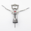 Custom Logo City Tourist Souvenir Metal Bottle Wing Corkscrew Wine Opener