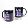 Custom Printed Logo Iceland Souvenir Mug Coffee Ceramic Cup for Gifts Shop