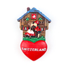 OEM Customized Switzerland Fridge Magnet Travel Souvenir Gifts 3D Poly Resin Magnet