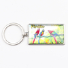 Customized Logo Beach Seaside Island Souvenir Key Chain Epoxy Metal Keychain