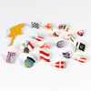 Custom Logo Tourist Souvenirs National Flag Collection Metal Lapel Pin Badge