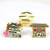 Custom Design Japan Souvenir Enamel Lapel Pin Badges for Gifts Shop Wholesalers