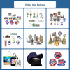 Customized Iceland Tourist Souvenir Gift Strong Magnetic Crystal Glass Refrigerator Magnets for Fridge