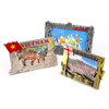 Customized Design Zinc Alloy Metal Picture Frame Countries Vietnam Georgia India Souvenir Photo Frame