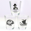 Customized Logo Printed Souvenir Glass Cup Custom Shot Glass with Logo