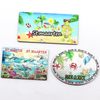 Custom Logo 3D Beach Animals Island Tourist Souvenir Soft Magnet Foil Fridge Magnets