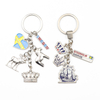 Factory Customized Design Stockholm Sweden Souvenirs Tourist Key Chain Metal Keychain