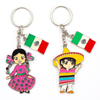 Wholesale Custom Logo Tourist Souvenir Zinc Alloy Enamel Key Chain Metal Keychain Charms
