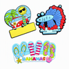 Custom PVC Fridge Magnet Beach Bahamas Tourist Souvenirs Rubber Refrigerator Magnet