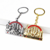 Custom Design UAE Dubai Qatar Souvenirs Keychain Arabian Style Travel Souvenir 3D Metal Key Chain