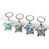 Custom Printed Logo Sea Animal Island Beach Souvenir Turtle Keychain Metal Key Chain