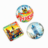 Personalized Custom Glass Fridge Magnet Square Rectangle Austria Vienna Prague Iceland Tourist Souvenirs