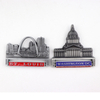 Manufacturer Custom Design Metal US City California Philadelphia Travel Souvenir Ref Magnet for Fridge
