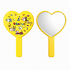 Personalized Custom Logo Travel Souvenir Handheld Mirror Liquid Glitter Quicksand Compact Mirror
