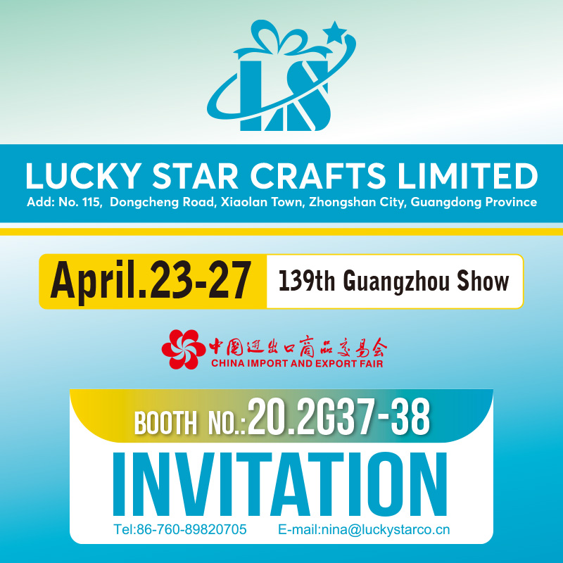 Meet Us at Canton Fair (Apr 23–27) | Booth [20.2G37-38] | Custom Souvenir Factory