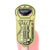 Custom Logo Monaco Souvenirs Metal 3D Fridge Magnet Beer Bottle Opener