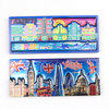 Customised Made Wooden Magnet London Souvenir Double Layer 3d Wood MDF Fridge Magnet