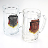 Custom Engraved Metal Logo Germany Souvenir Gifts Glass Beer Stein Mug