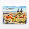 Custom Design Prague Souvenir Magnet Czech Praha Tourist Gifts 3d Resin Fridge Magnet