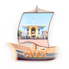 Customized Made Countries Oman Souvenir 3d Resin Fridge Magnet