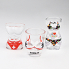 Customized Logo Decal Printing Souvenir Shot Glass 3D Sexy Boobs Bikini Shot Glasses