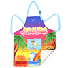 Customized Digital Printing Souvenir Canvas Kitchen Apron with Pocket