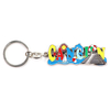 Custom Mexico Cancun Souvenir Keychain Personalized Beach Souvenir Metal Key Chain Keyring