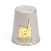 Personalized Tourist Souvenir Sewing Fingers Thimble Logo Custom Metal Souvenir Thimbles