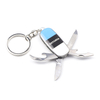 Custom logo Foldable Multi Functional Mini Folding Pocket 4 in 1 Knife Keychain